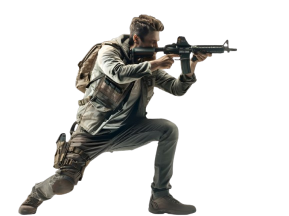 Soldier Firing